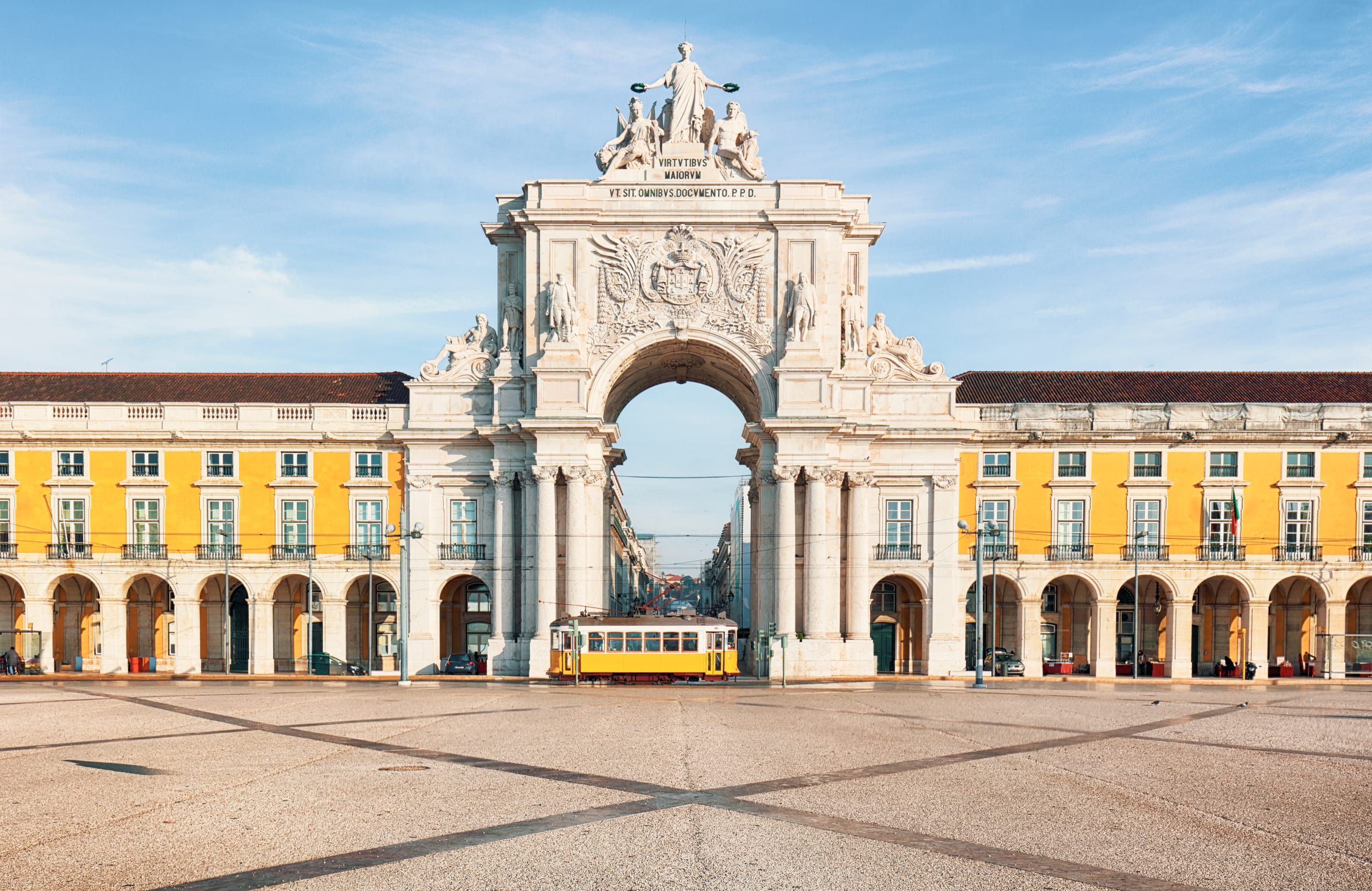 Piazza del commercio, Lisbona